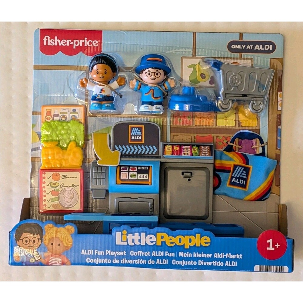 New Fisher-Price Little People Aldi Fun Grocery Store 2026